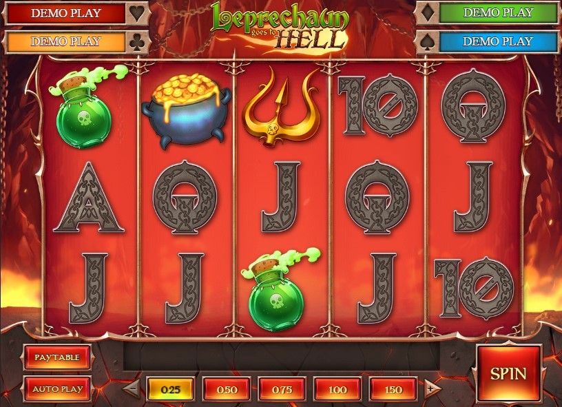 Leprechaun goes to Hell Slot Gameplay