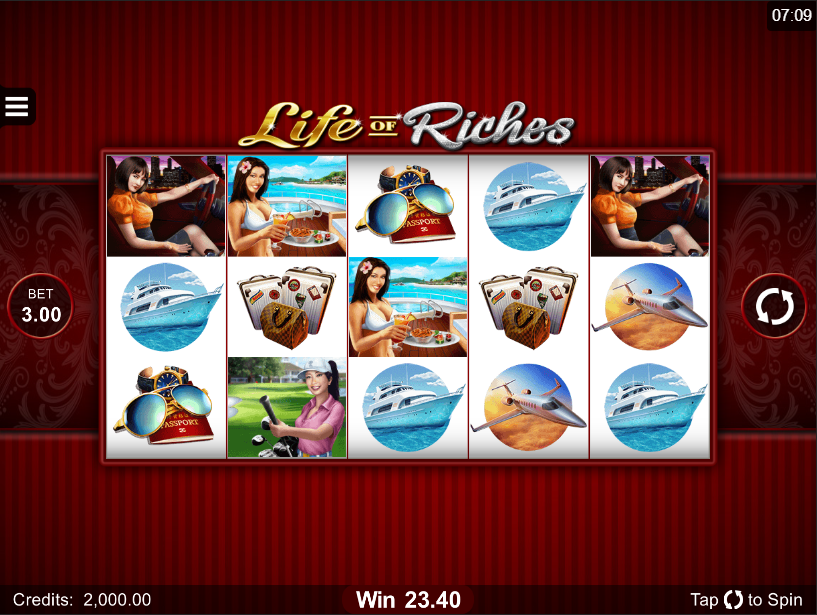Life of Riches Slot Gameplay