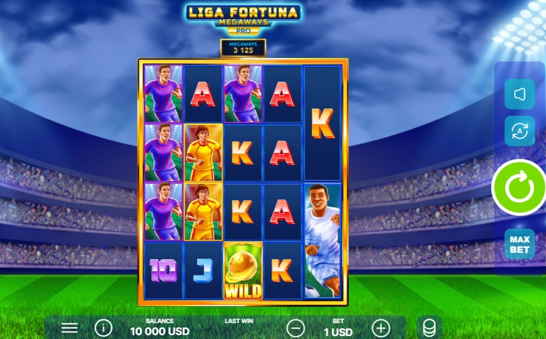 Liga Fortuna Megaways PRO Slot Gameplay