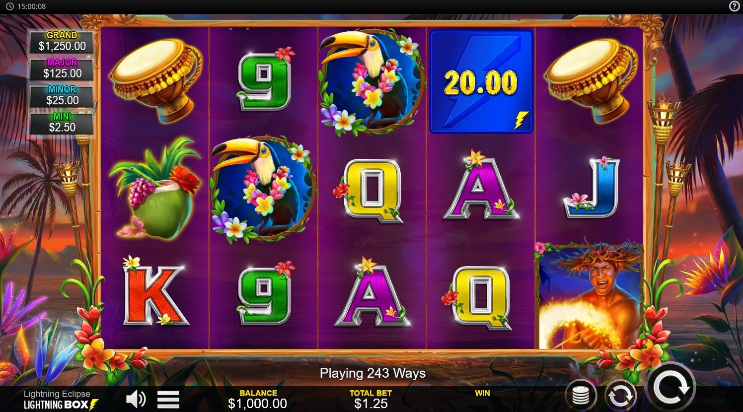 Lightning Eclipse Slot Gameplay