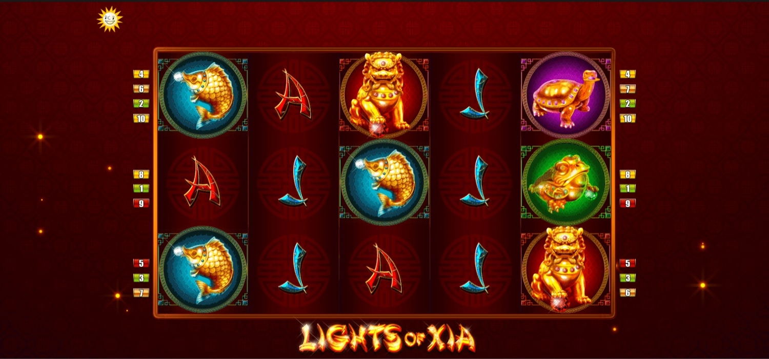 Lights of Xia Slot Gameplay