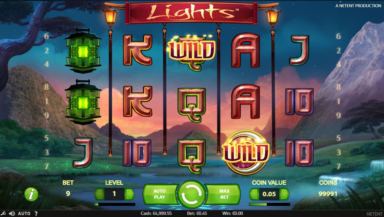 Lights Slot Gameplay