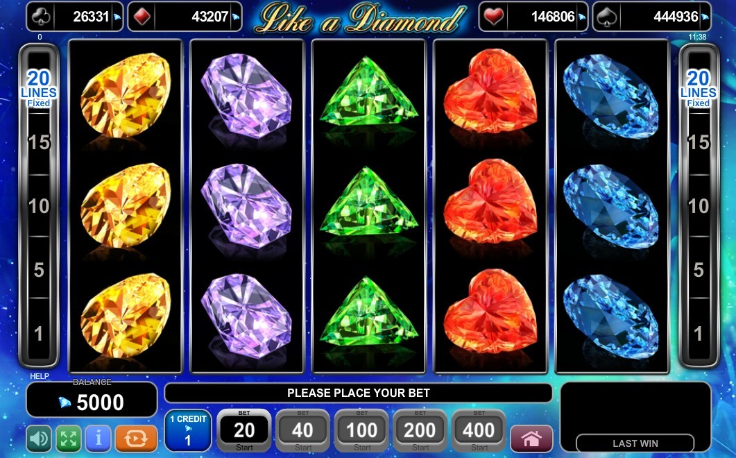 Like a Diamond Slot Gameplay