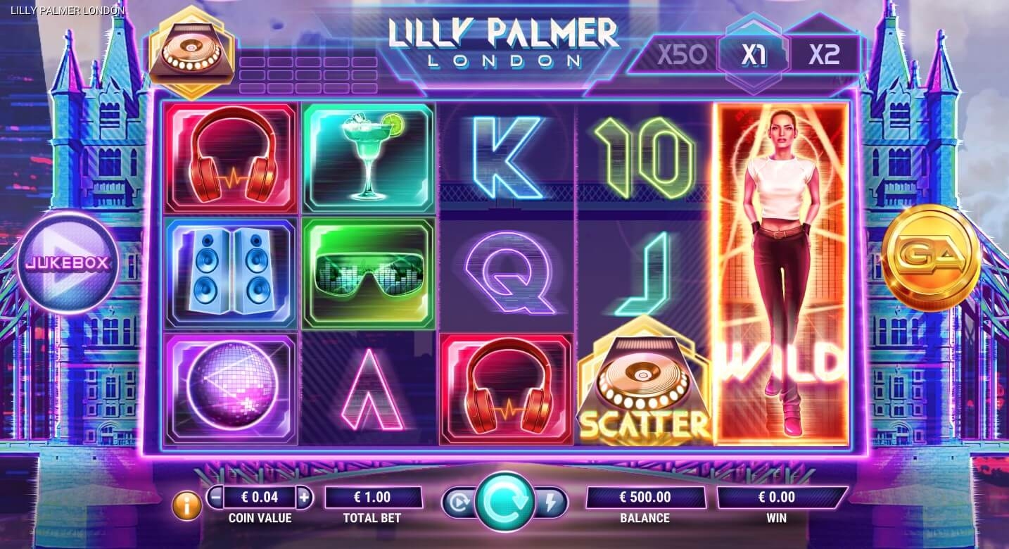 Lilly Palmer: London Slot Gameplay