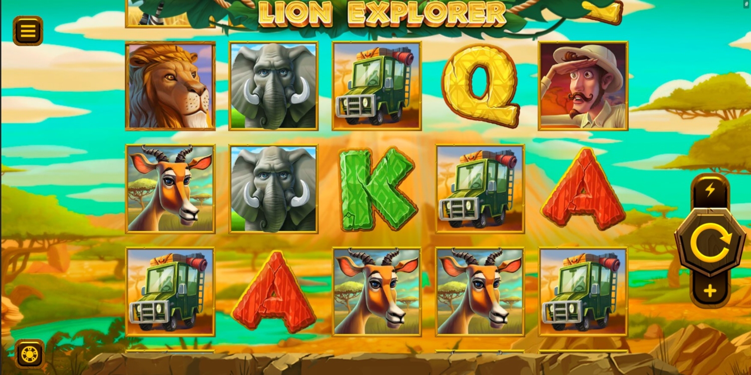 Lion Explorer Slot Gameplay
