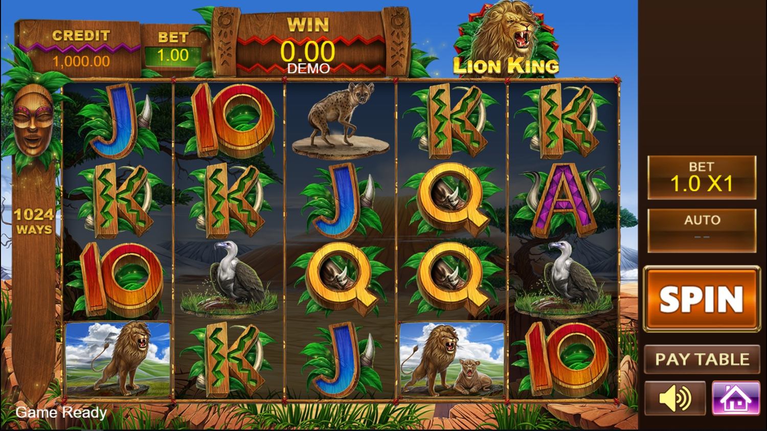 Lion King Slot Gameplay