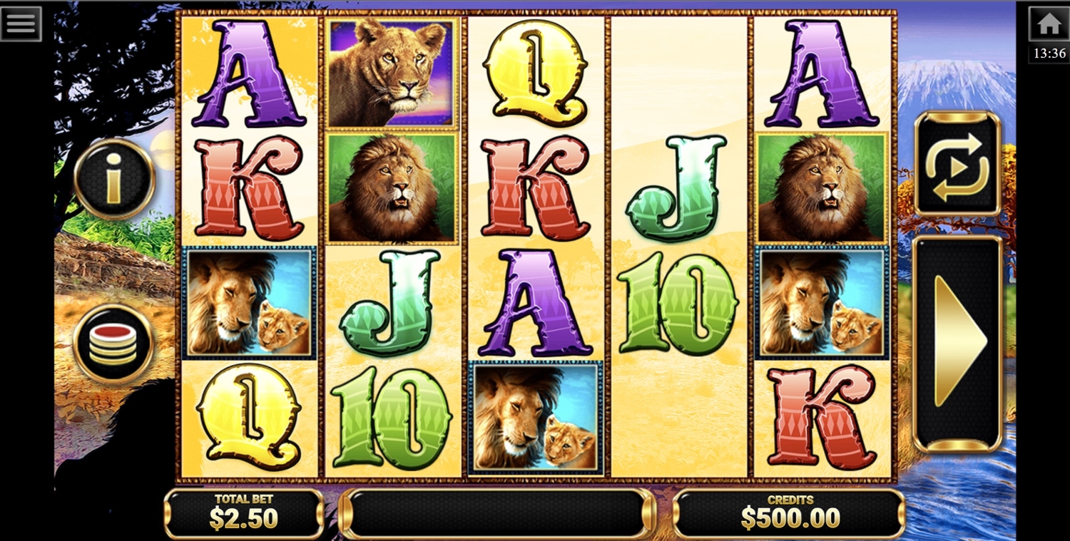 Lion's Roar Slot Gameplay