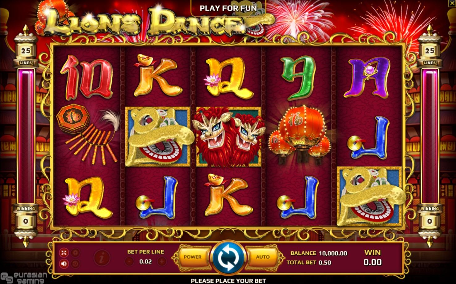 Lions Dance Slot Gameplay