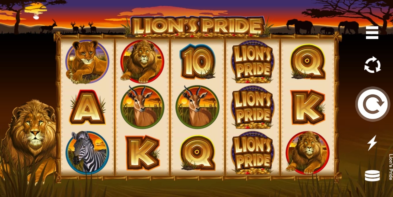 Lions Pride Slot Gameplay