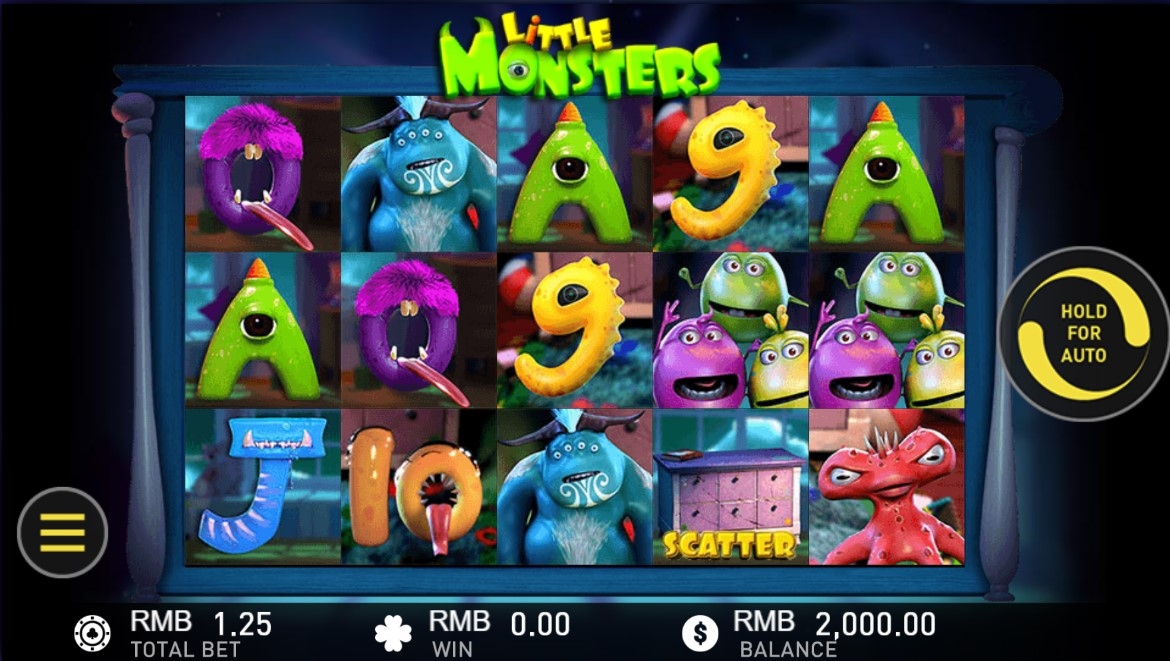Little Monsters Slot Gameplay