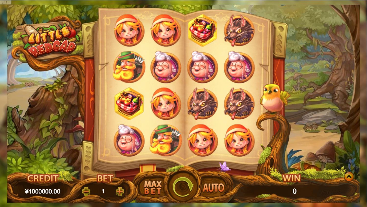 Little Red Cap Slot Gameplay