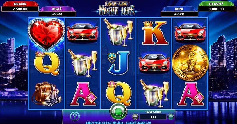 Lock it Link Night Life Slot Gameplay