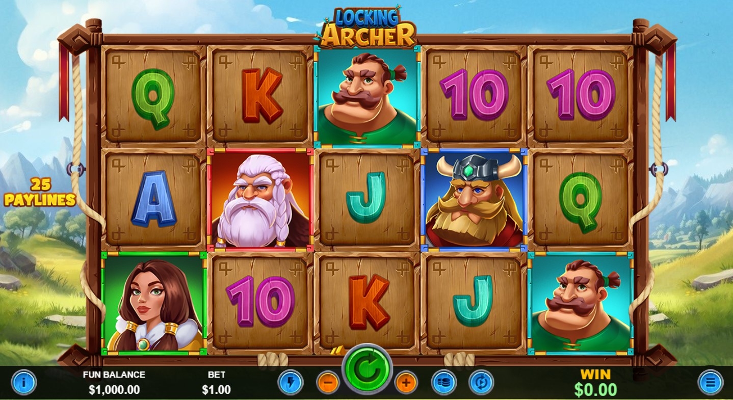 Locking Archer Slot Gameplay