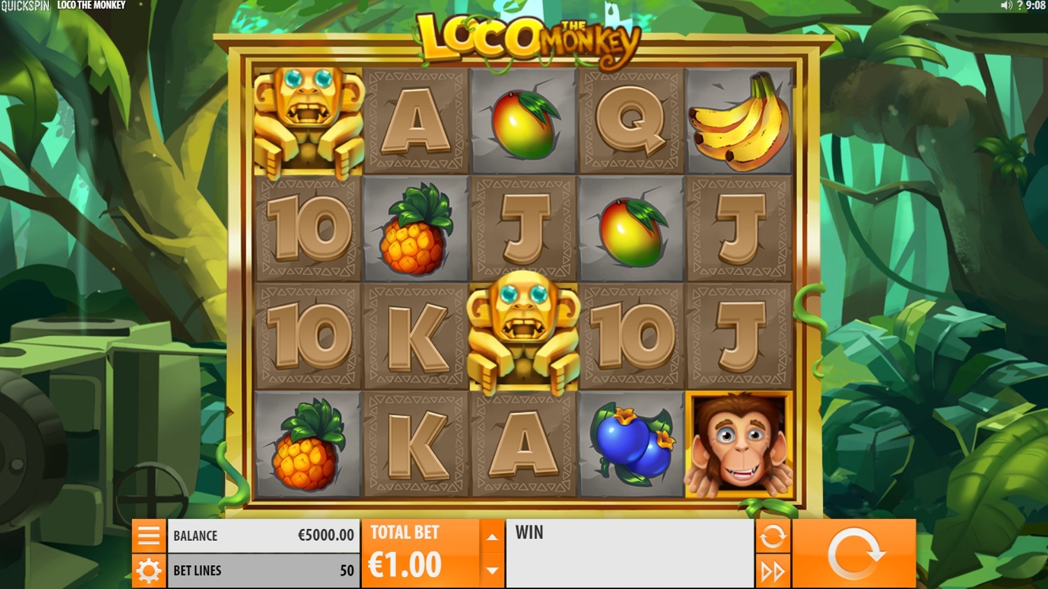 Loco the Monkey Slot Gameplay