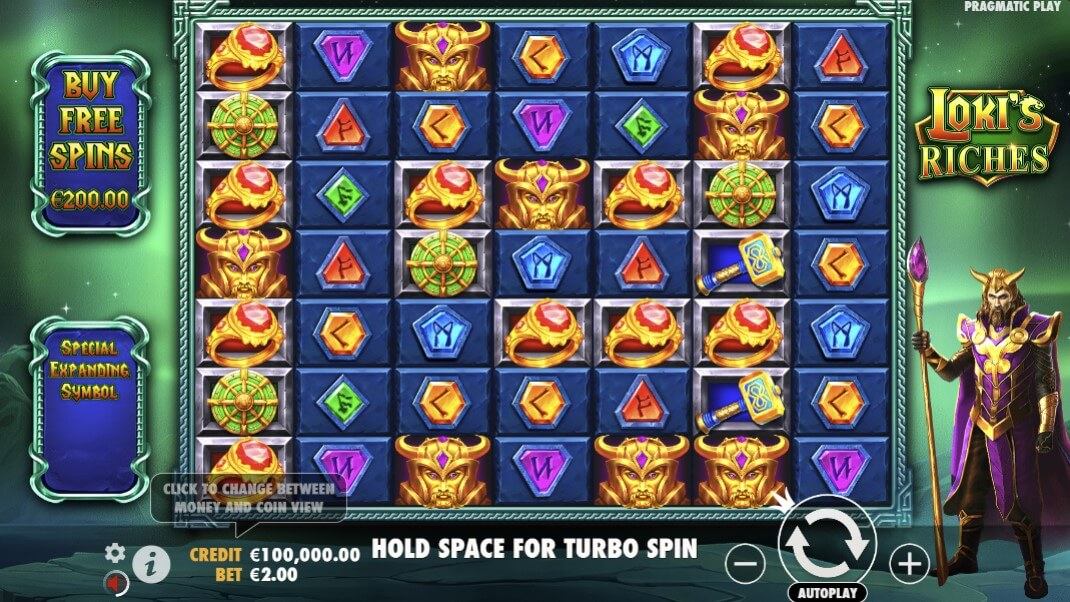 Loki's Riches Slot Gameplay