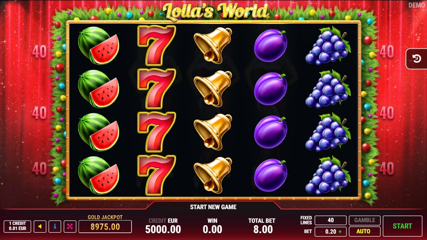Lollas World Christmas Slot Gameplay