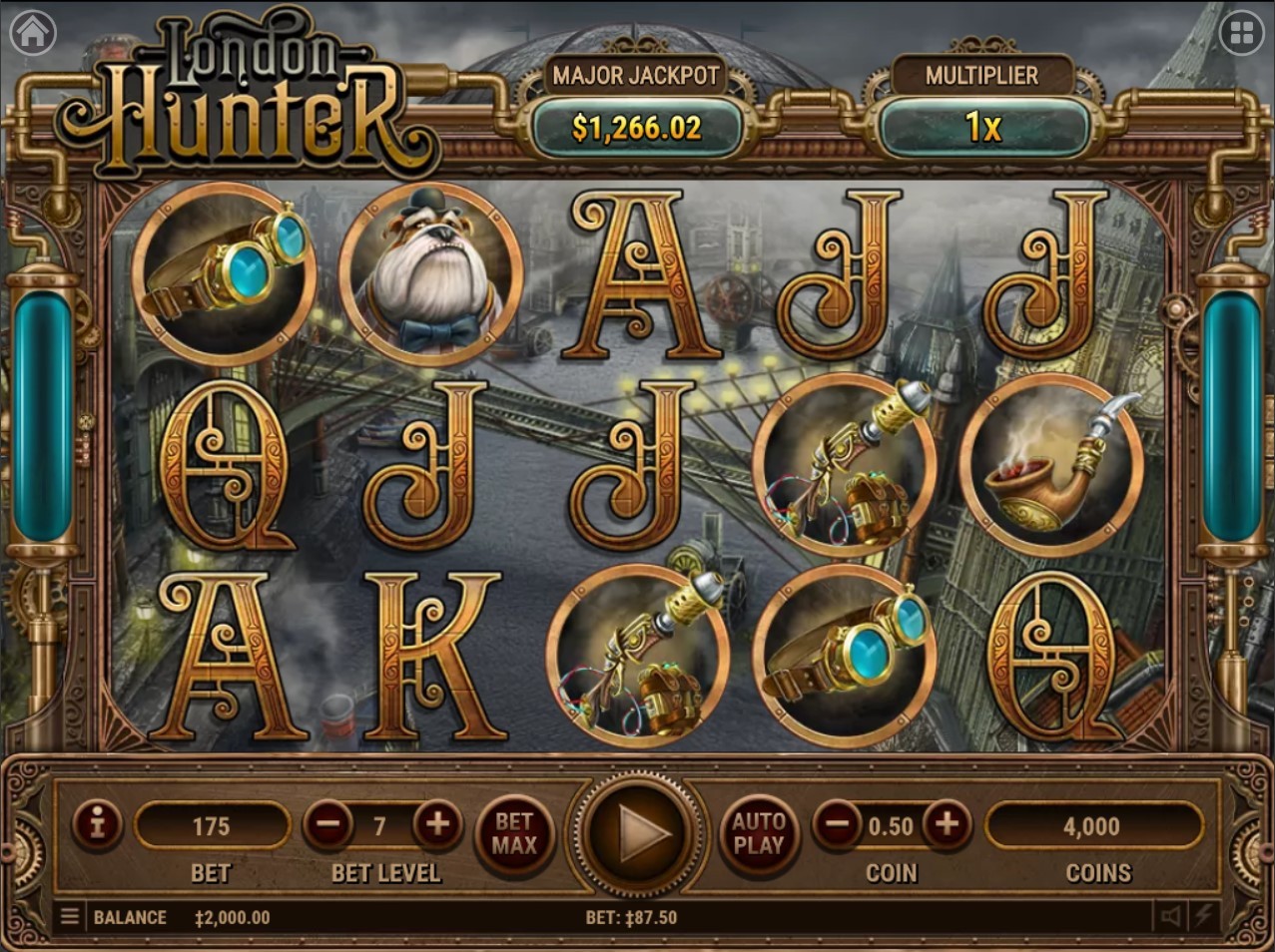 London Hunter Slot Gameplay