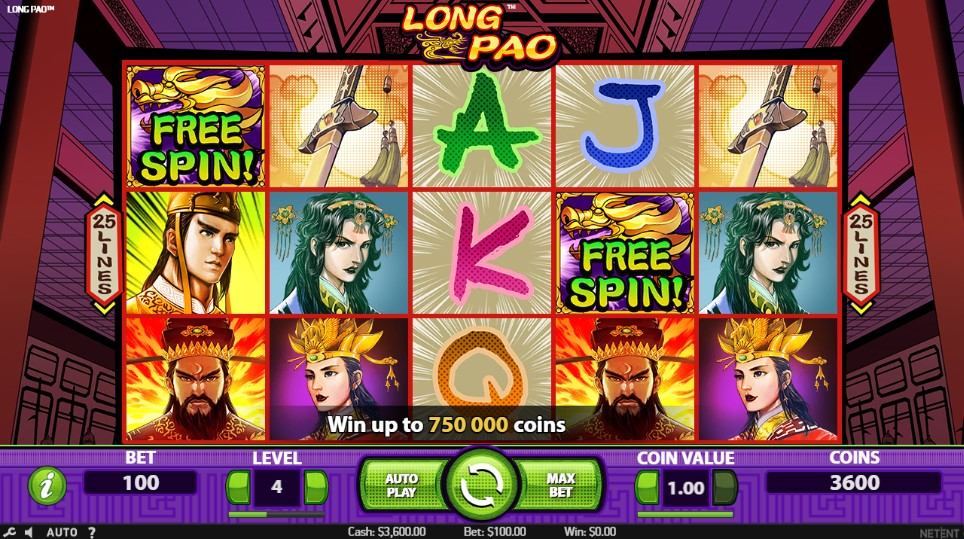 Long Pao Slot Gameplay