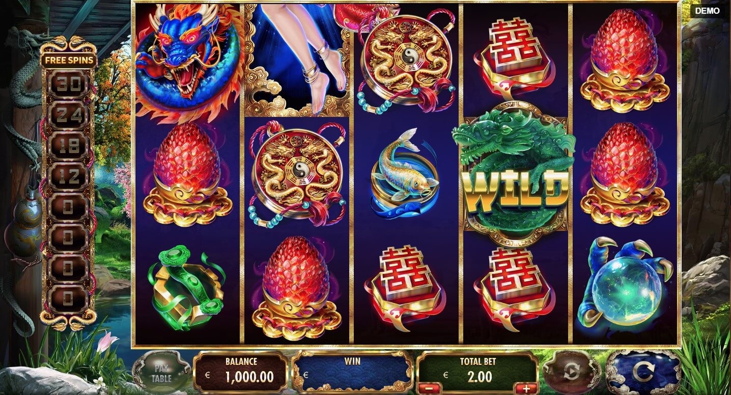 Longmu and the Dragons Slot Gameplay
