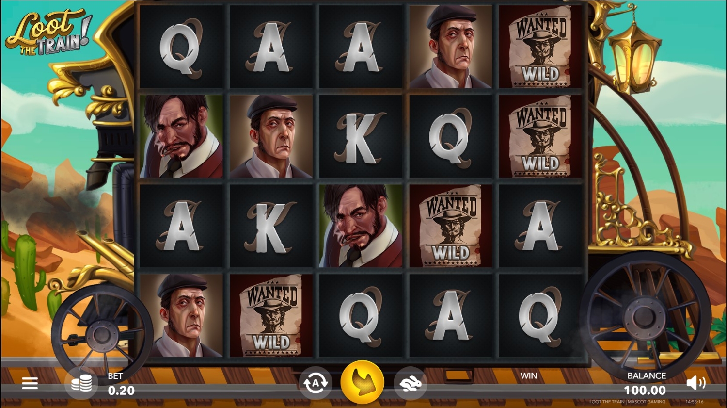 Loot the Train Slot Gameplay