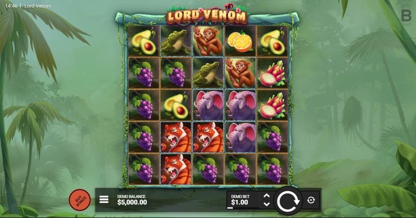 Lord Venom Slot Gameplay