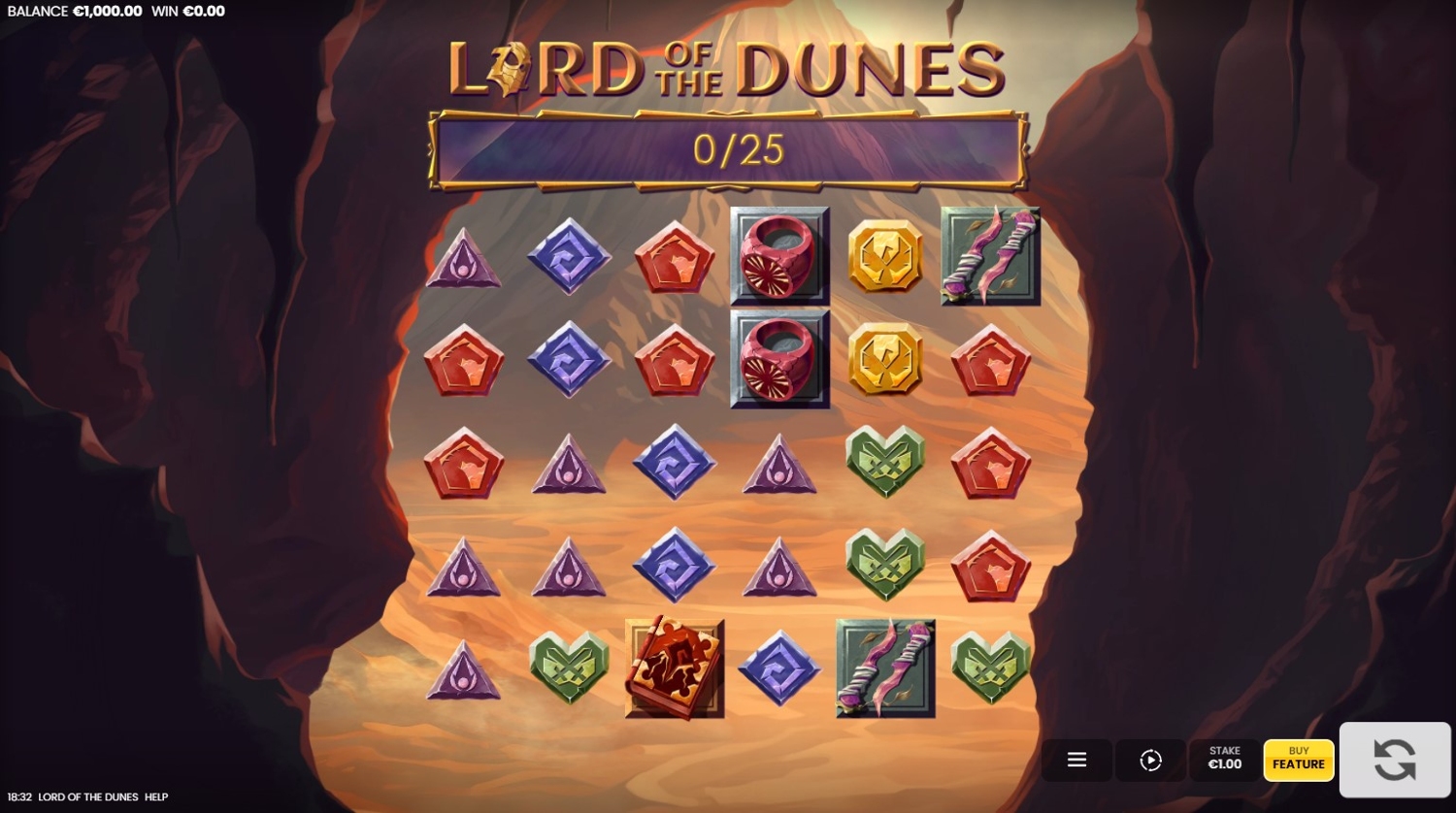 Lord of the Dunes Slot Gameplay