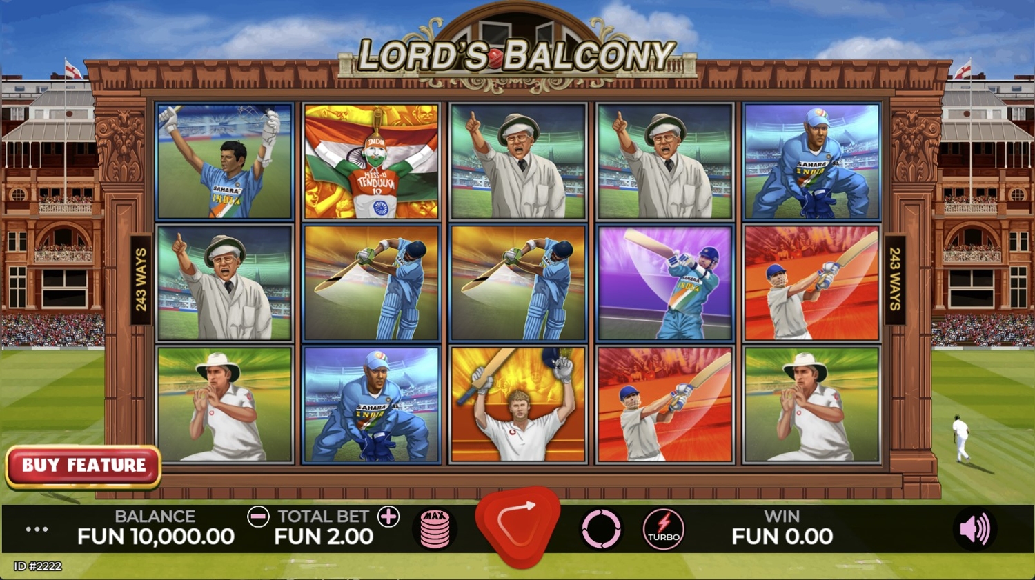 Lord's Balcony Slot Gameplay