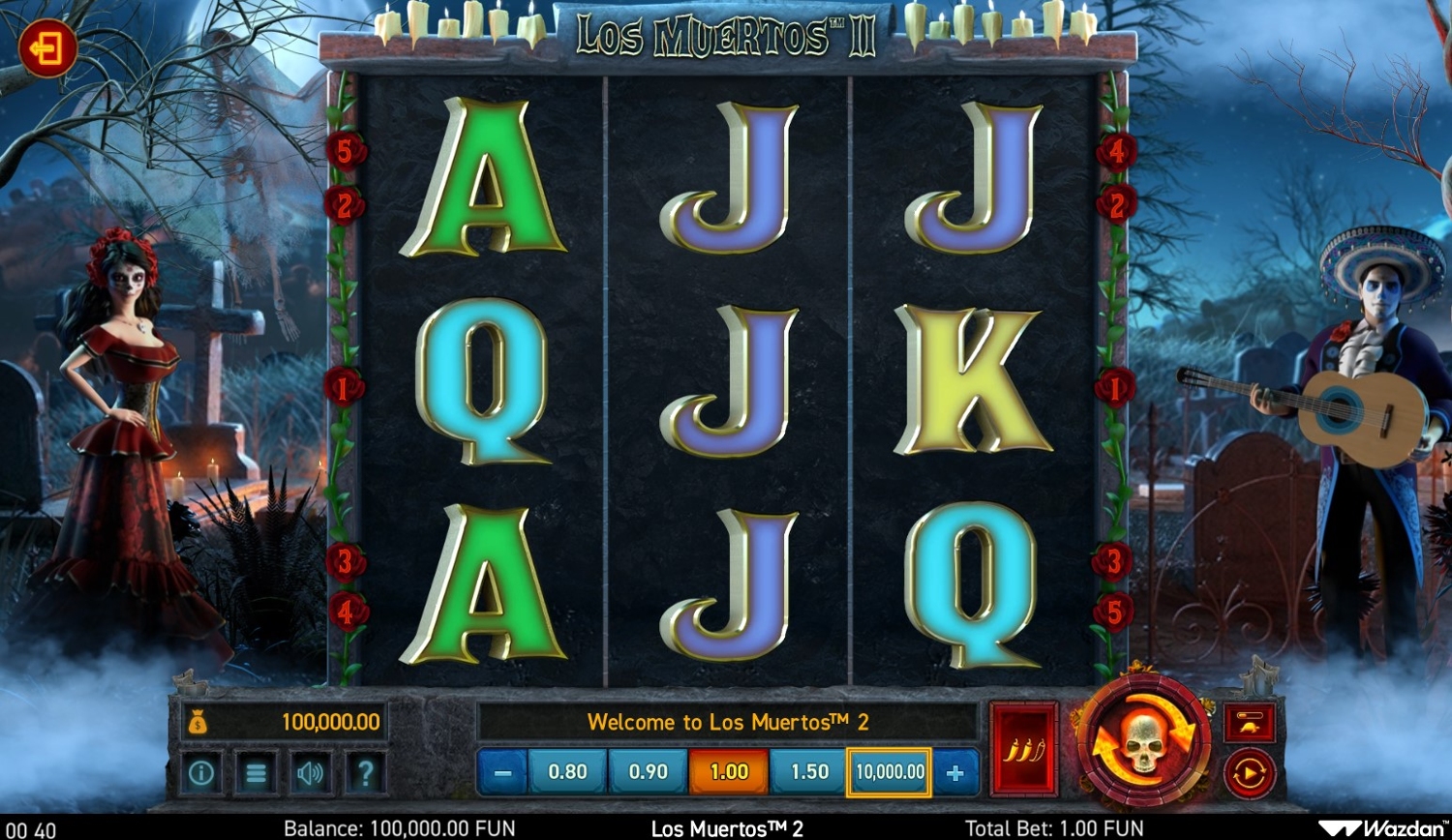 Los Muertos II Slot Gameplay