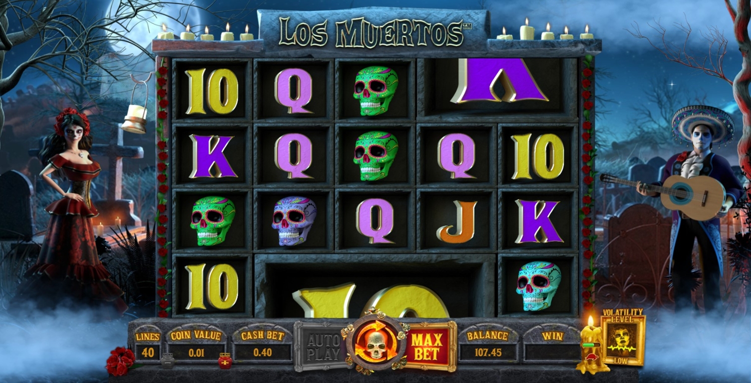 Los Muertos Slot Gameplay