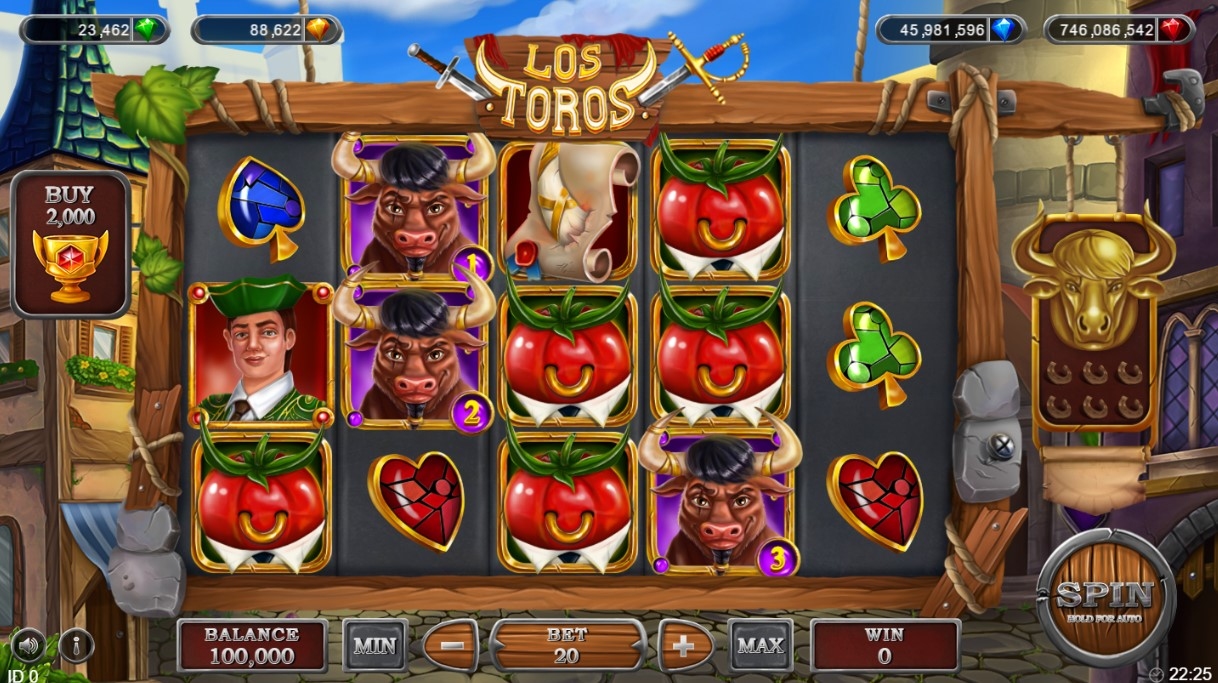Los Toros Slot Gameplay