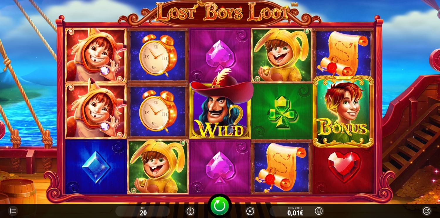 Lost Boys Loot Slot Gameplay