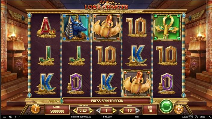 Cat Wilde and the Lost Chapter Slot Gameplay