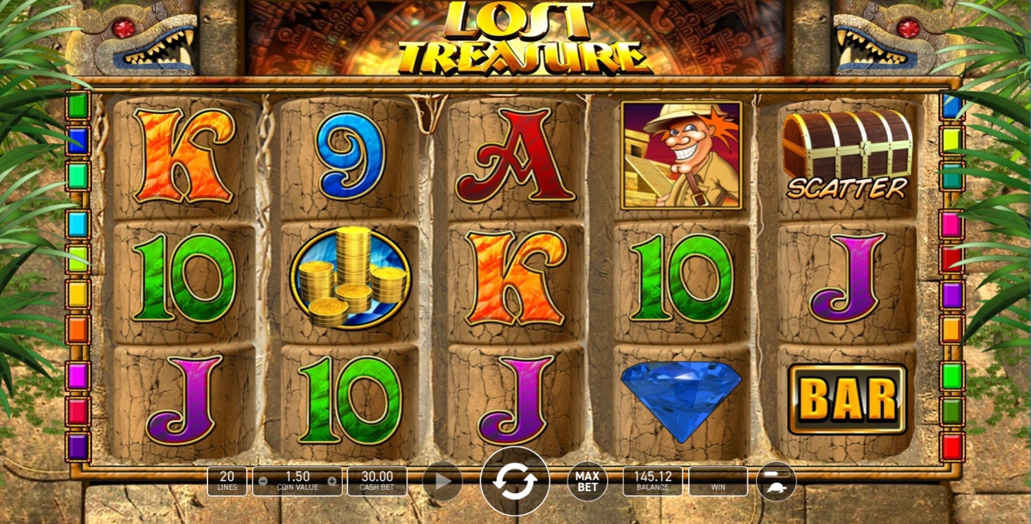 Lost Treasure Slot Gameplay