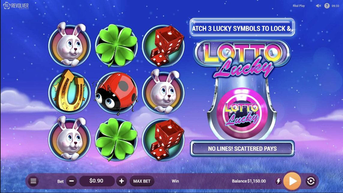 Lotto Lucky Slot Gameplay