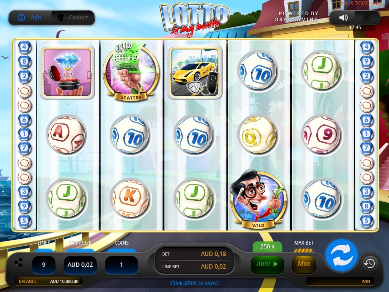 Lotto is my motto Slot Gameplay