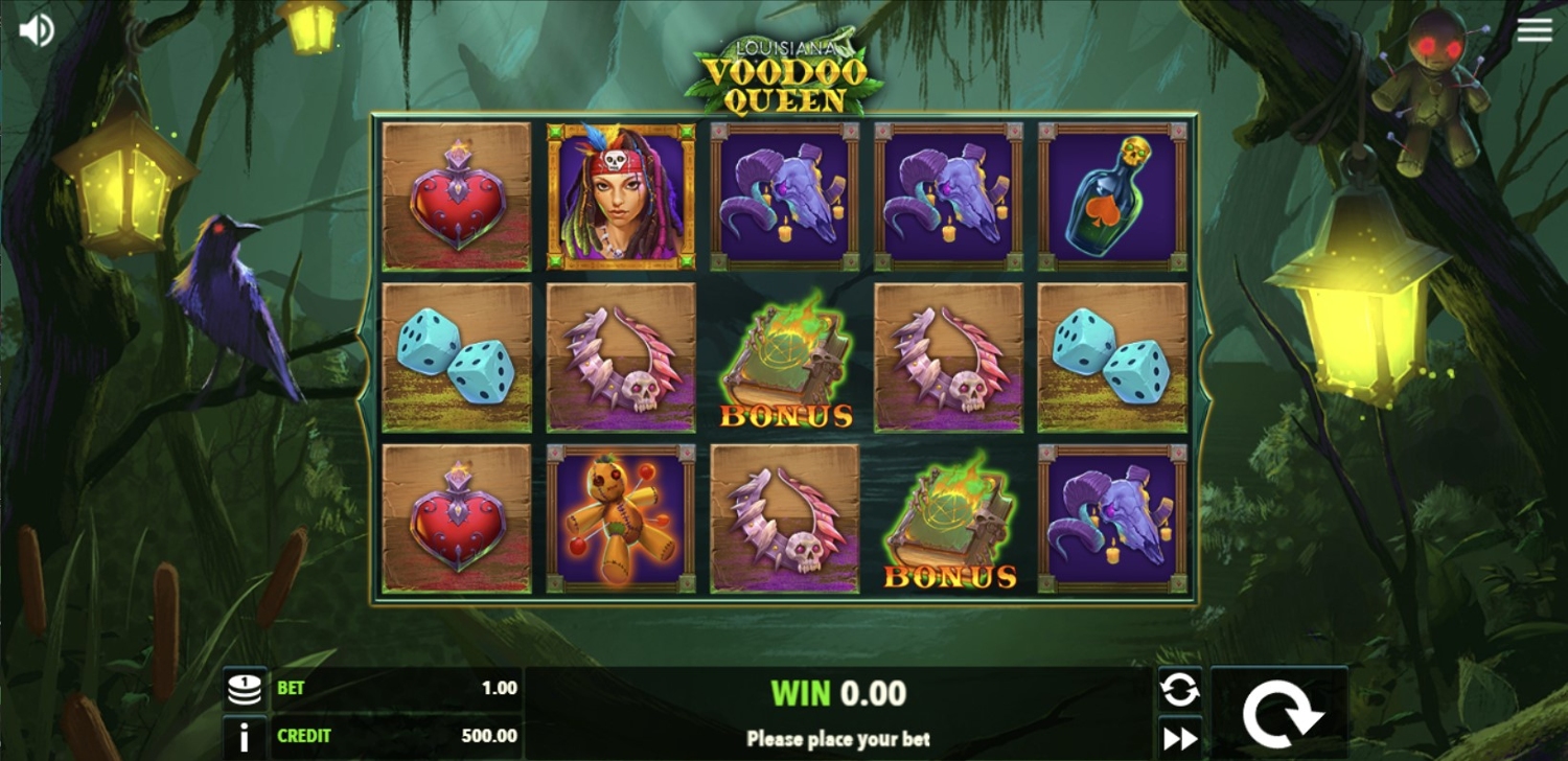 Louisiana Voodoo Queen Slot Gameplay