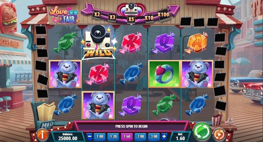 Love is in the Fair Slot Gameplay