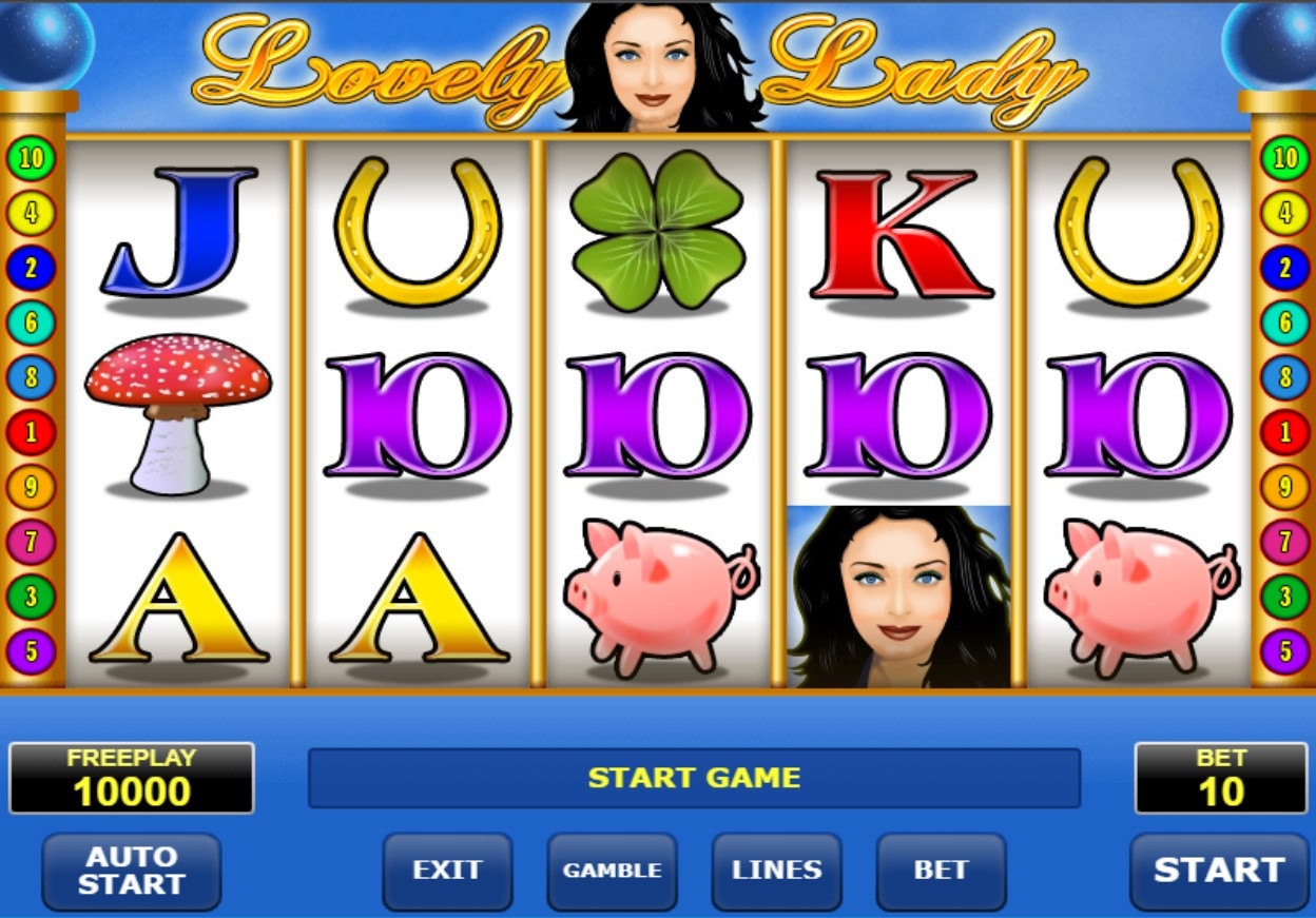 Lovely Lady Slot Gameplay