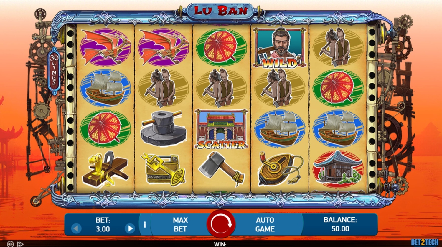 Lu Ban Slot Gameplay