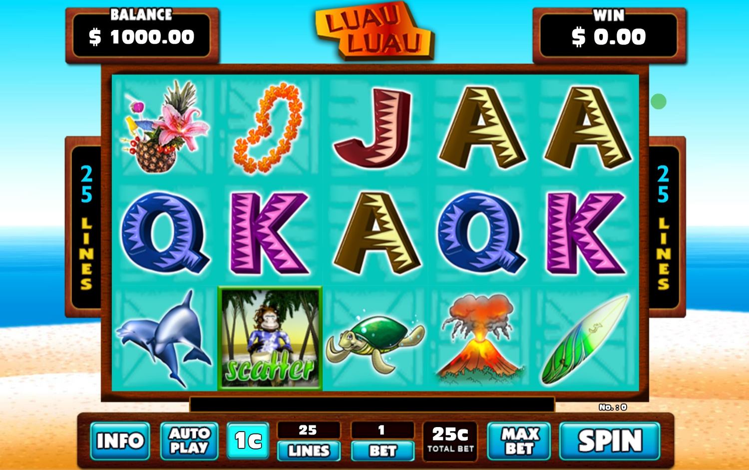 Luau Luau Slot Gameplay