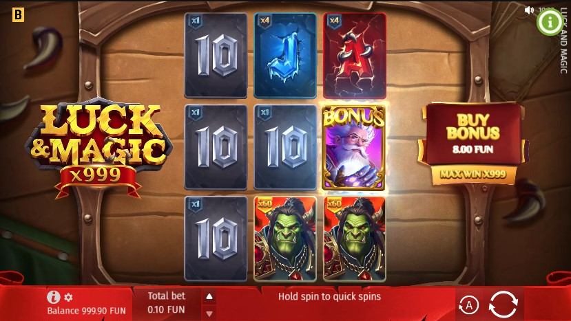 Luck & Magic Slot Gameplay
