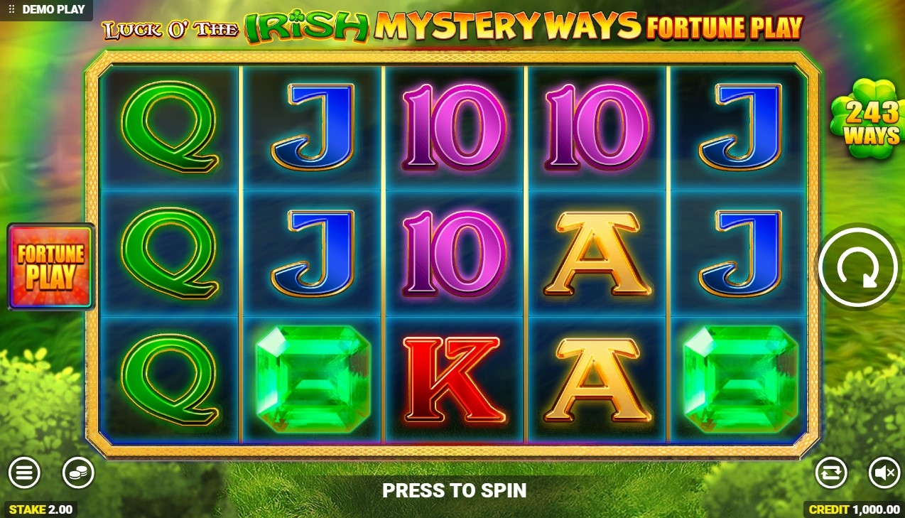 Luck O' The Irish Mystery Ways Slot Gameplay