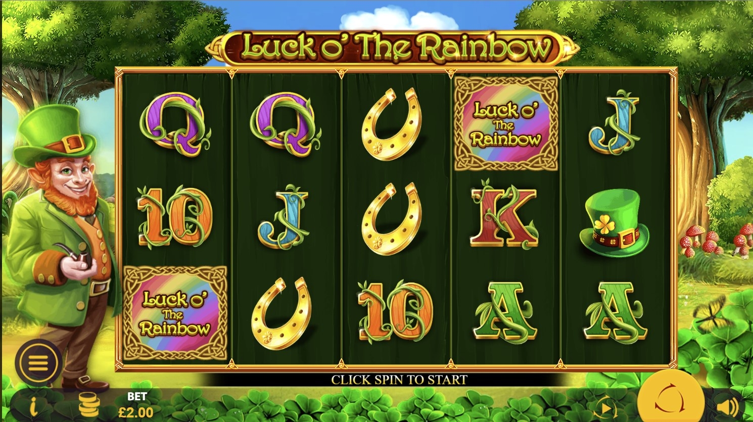 Luck O' the Rainbow Slot Gameplay