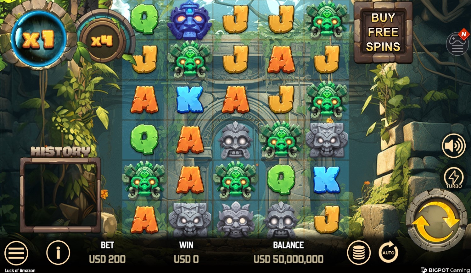 Luck of Amazon Slot Gameplay