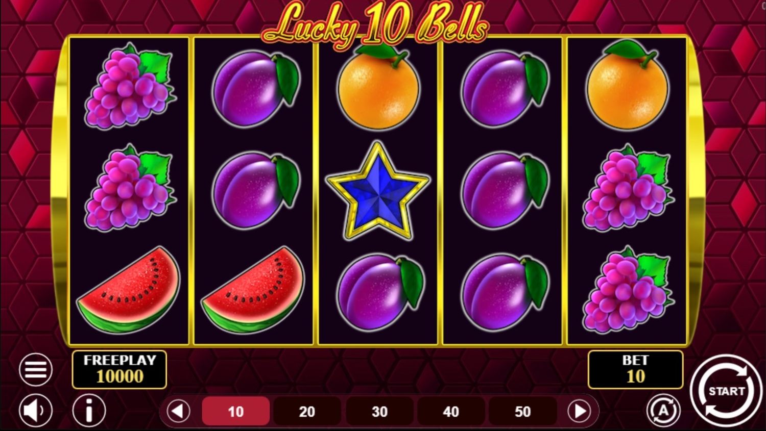 Lucky 10 Bells Slot Gameplay