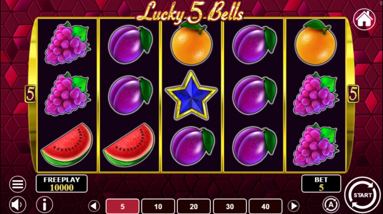 Lucky 5 Bell Slot Gameplay