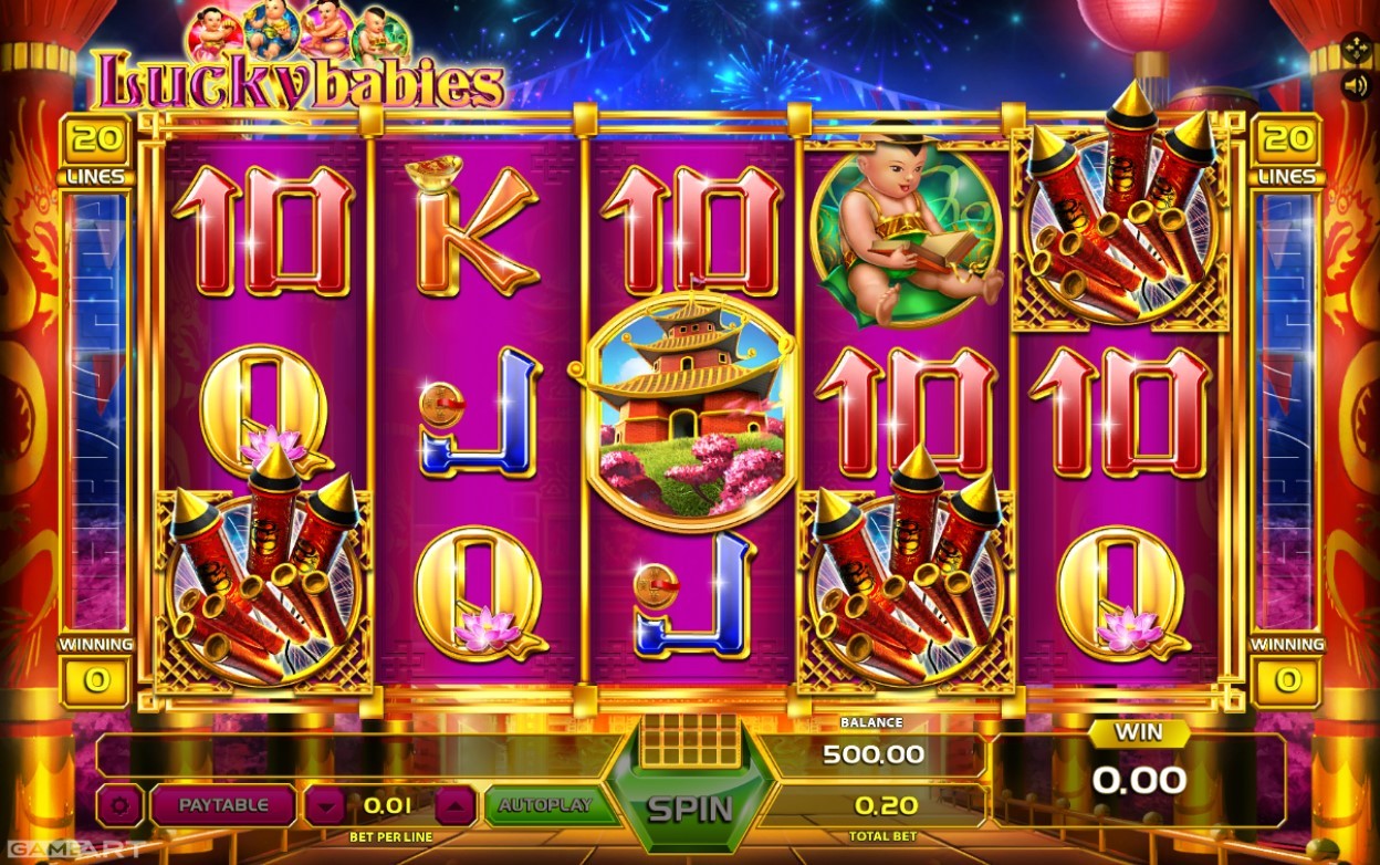 Lucky Babies Slot Gameplay
