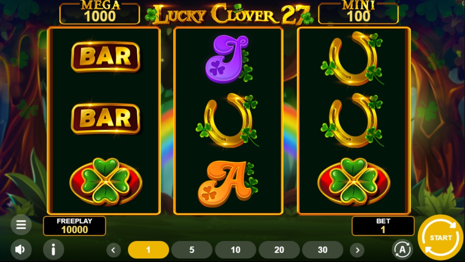 Lucky Clover 27 Slot Gameplay