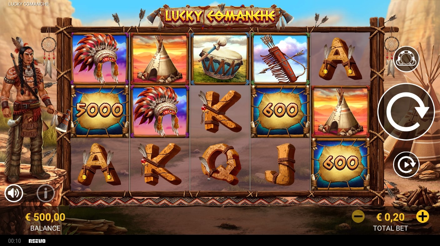 Lucky Comanche Slot Gameplay