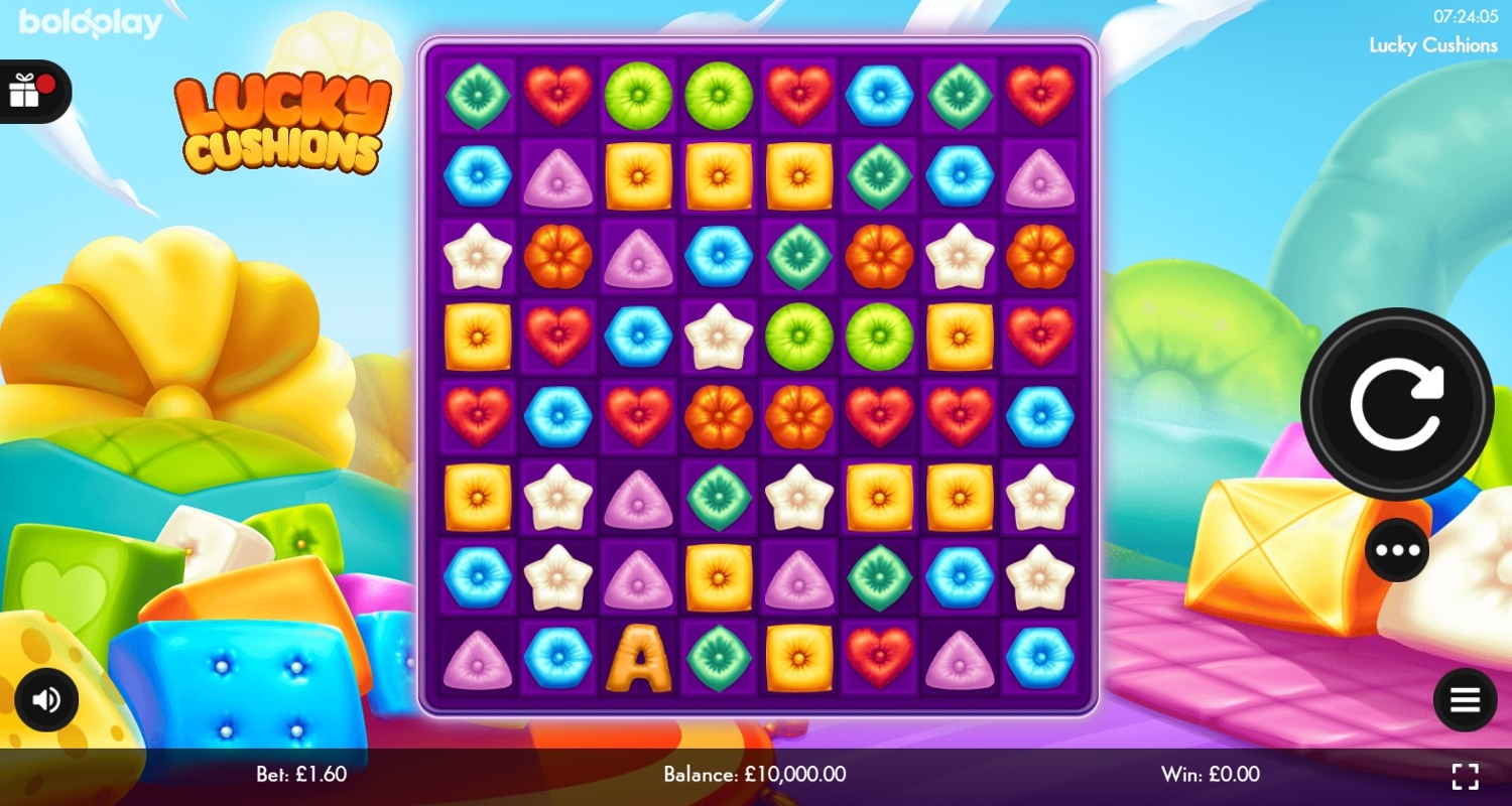 Lucky Cushions Slot Gameplay